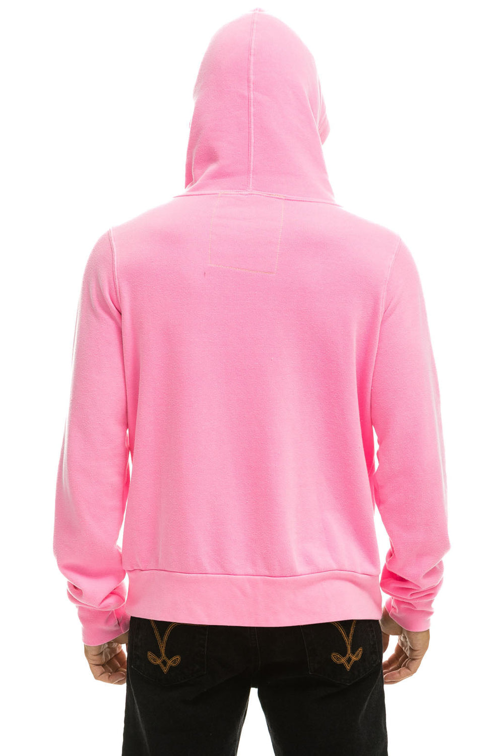 NINJA PULLOVER HOODIE - NEON PINK - Aviator Nation