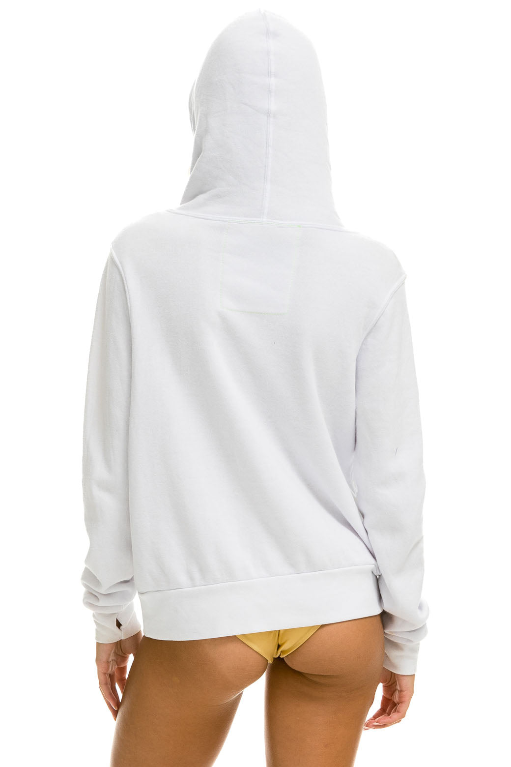 Aviator nation ninja hoodie white sale