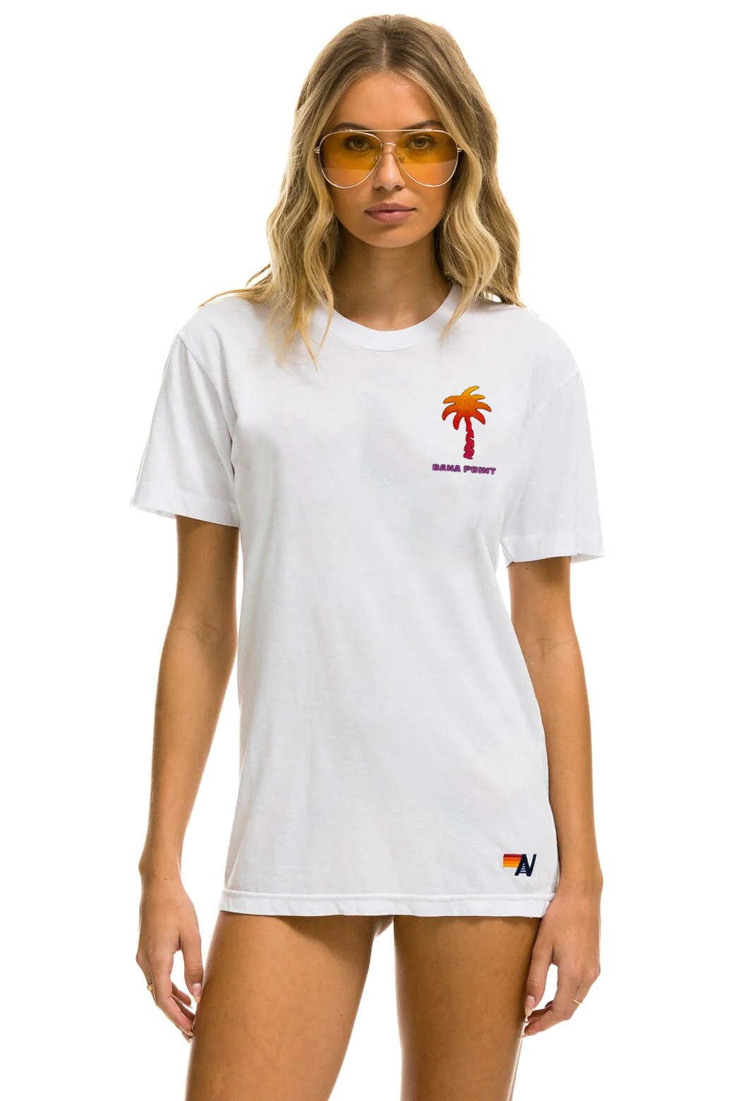 Enzo From The Tropics T-Shirt in white - Palm Angels® Official