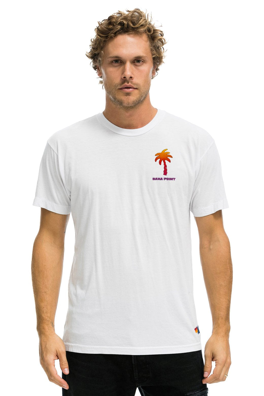 Enzo From The Tropics T-Shirt in white - Palm Angels® Official