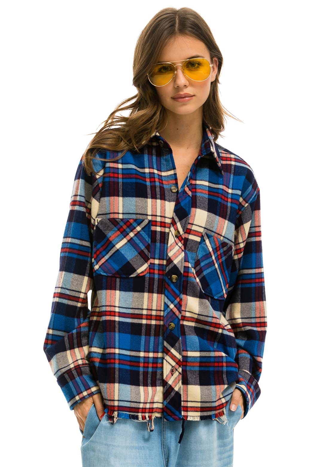 Western flannel 2025 shirts womens