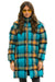 PLAID UNISEX LONG TREKKER JACKET - JACKSON PLAID Jacket Aviator Nation 