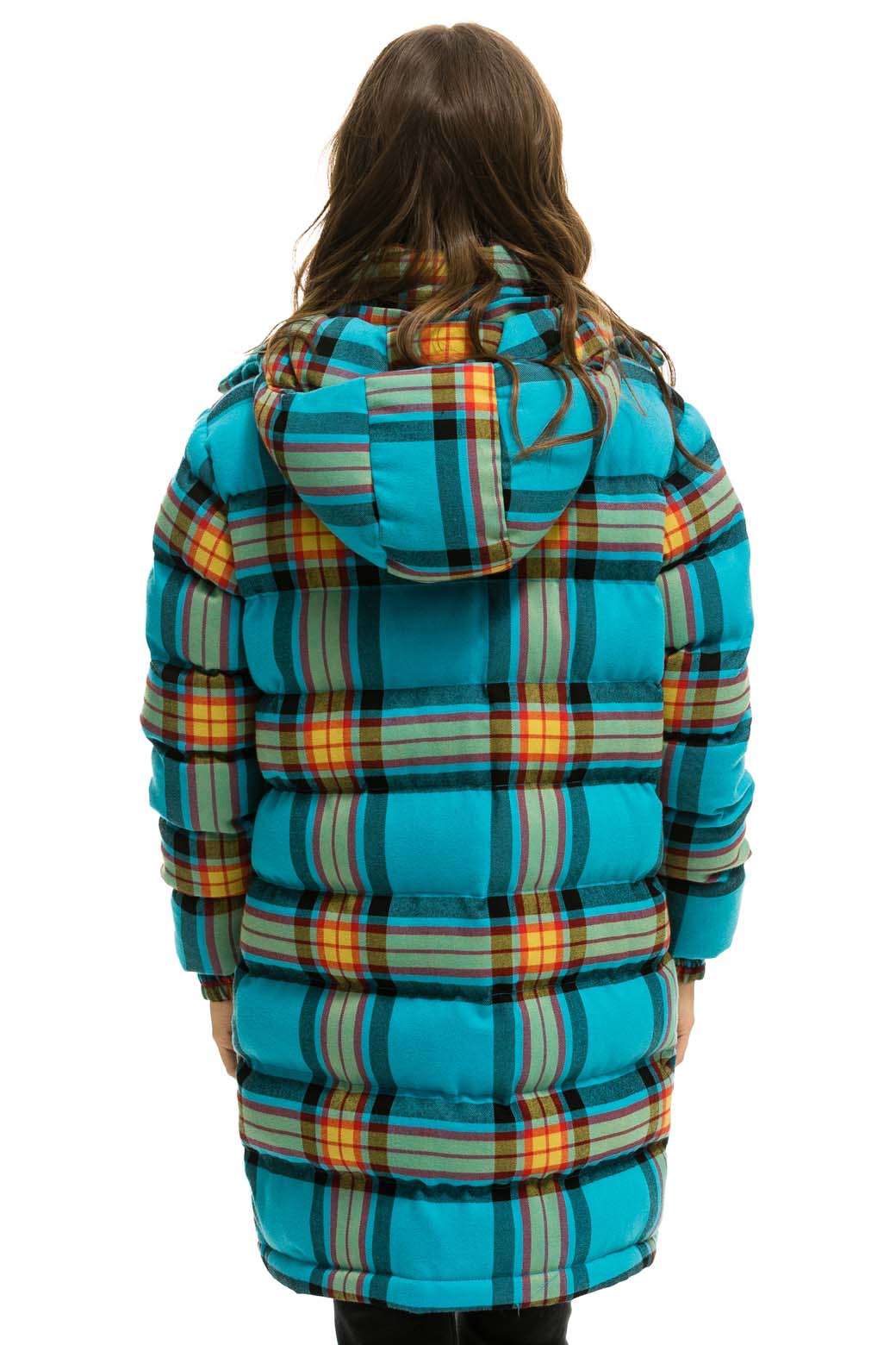 PLAID UNISEX LONG TREKKER JACKET - JACKSON PLAID Jacket Aviator Nation 