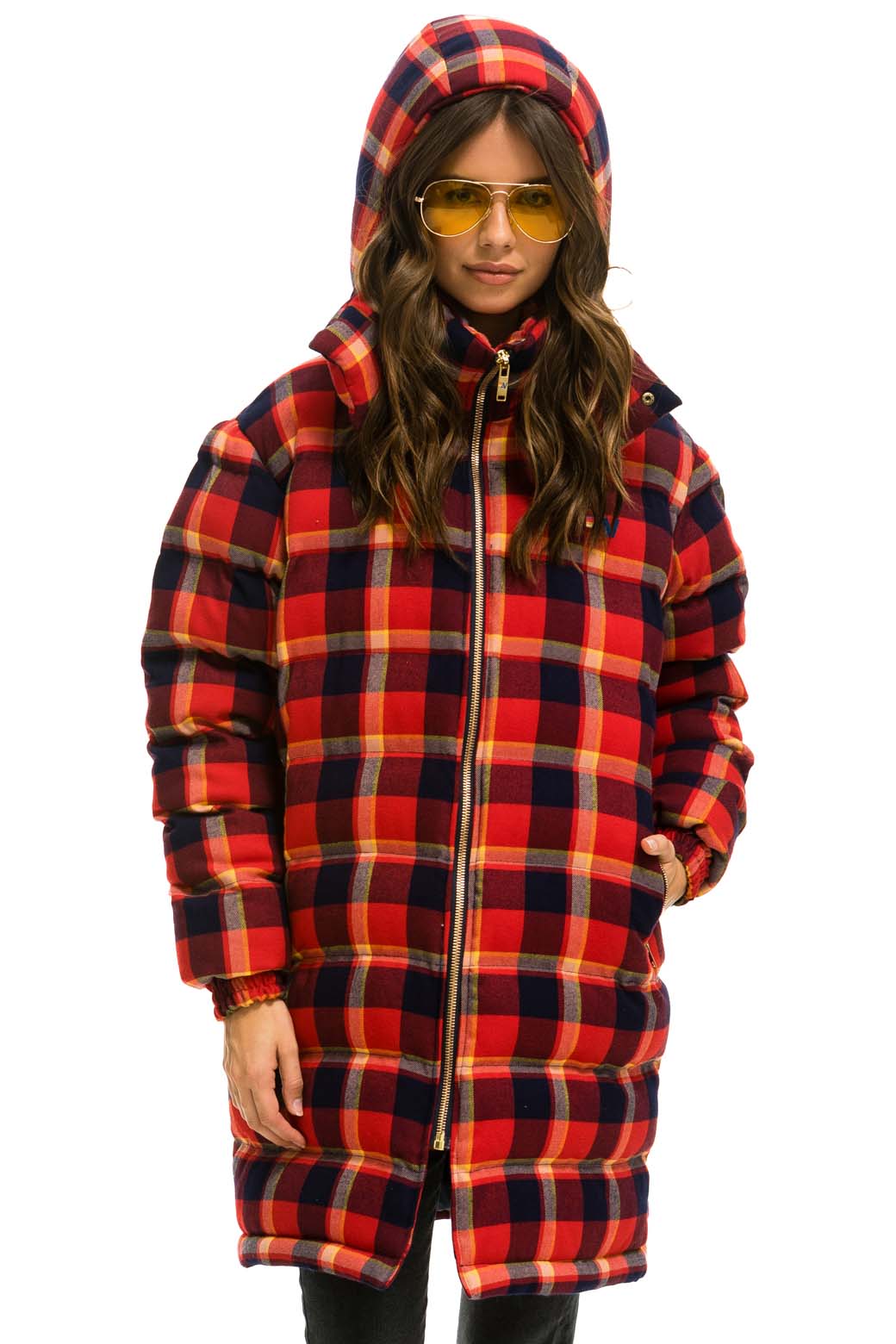 PLAID TRAVELER JACKET - BUFFALO PLAID - Aviator Nation