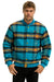 PLAID UNISEX VARSITY JACKET - JACKSON PLAID Unisex Outerwear Aviator Nation 