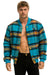 PLAID UNISEX VARSITY JACKET - JACKSON PLAID Unisex Outerwear Aviator Nation 