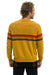 RAINBOW STRIPE 6 UNISEX LIGHT CASHMERE SWEATER - HARVEST Sweatshirt Aviator Nation 