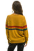 RAINBOW STRIPE 6 UNISEX LIGHT CASHMERE SWEATER - HARVEST Sweatshirt Aviator Nation 