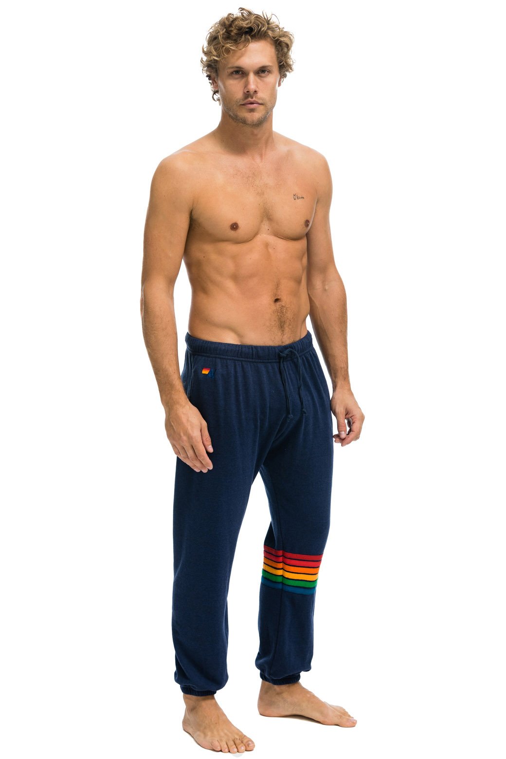 RETRO SWEATPANTS - NAVY Mens Sweatpants Aviator Nation 