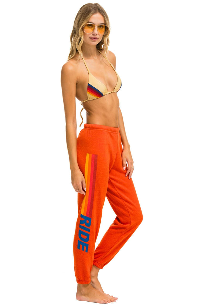 Womens on sale orange sweatpants