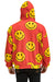 SMILEY REPEAT RELAXED PULLOVER HOODIE - RED Hoodie Aviator Nation 