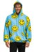 SMILEY REPEAT RELAXED PULLOVER HOODIE - SKY Hoodie Aviator Nation 