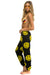 SMILEY REPEAT WOMENS SWEATPANTS - BLACK Women's Sweatpants Aviator Nation 