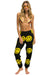 SMILEY REPEAT WOMENS SWEATPANTS - BLACK Women's Sweatpants Aviator Nation 