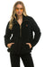 TEDDY UNISEX HALF ZIP JACKET - BLACK Unisex Outerwear Aviator Nation 