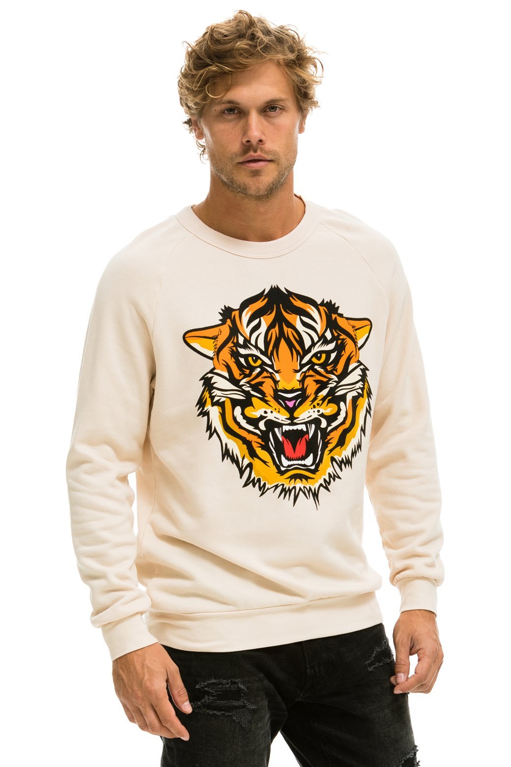 Bengals Retro Tiger Pullover Sweatshirt -   Finland