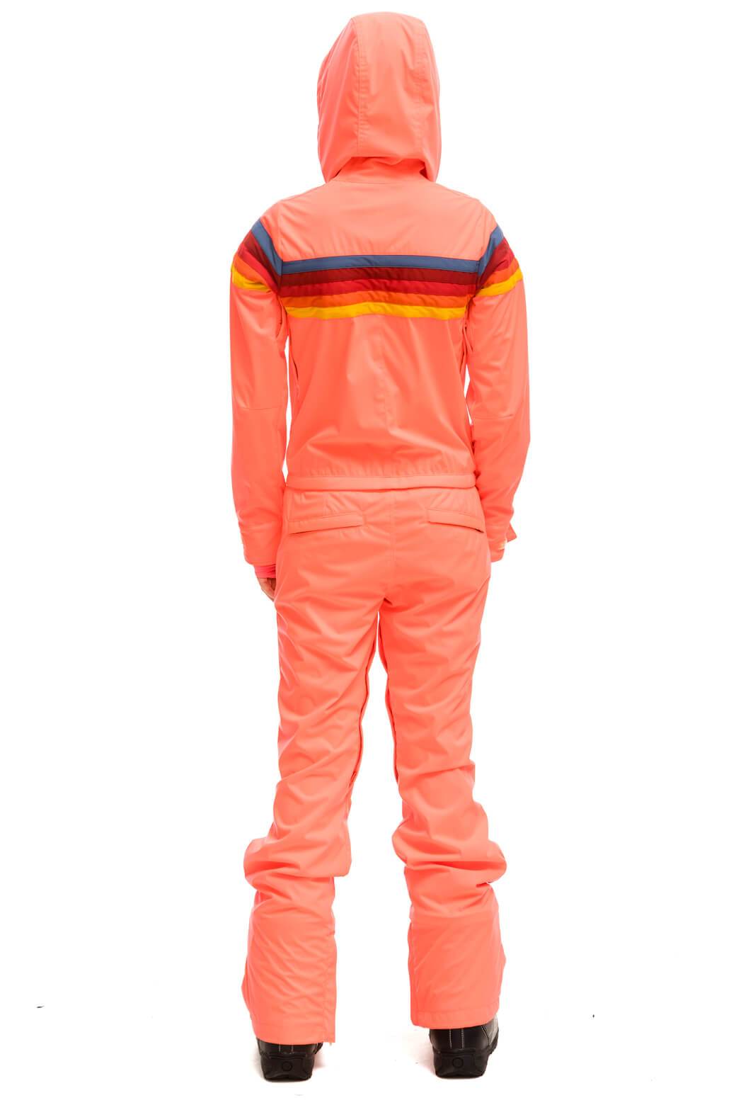 WOMEN'S 3 LAYER POWDER SUIT - NEON FLAMINGO Jacket Aviator Nation 