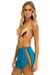 WOMEN'S 5 STRIPE FLEX BOARD SHORTS - ANTIGUA // RAINBOW Women's Board Shorts Aviator Nation 