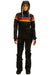 WOMEN'S 5 STRIPE SATIN POWDER SUIT - BLACK Jacket Aviator Nation 