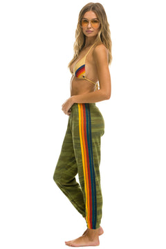 5 STRIPE SWEATPANTS - CAMO - Aviator Nation