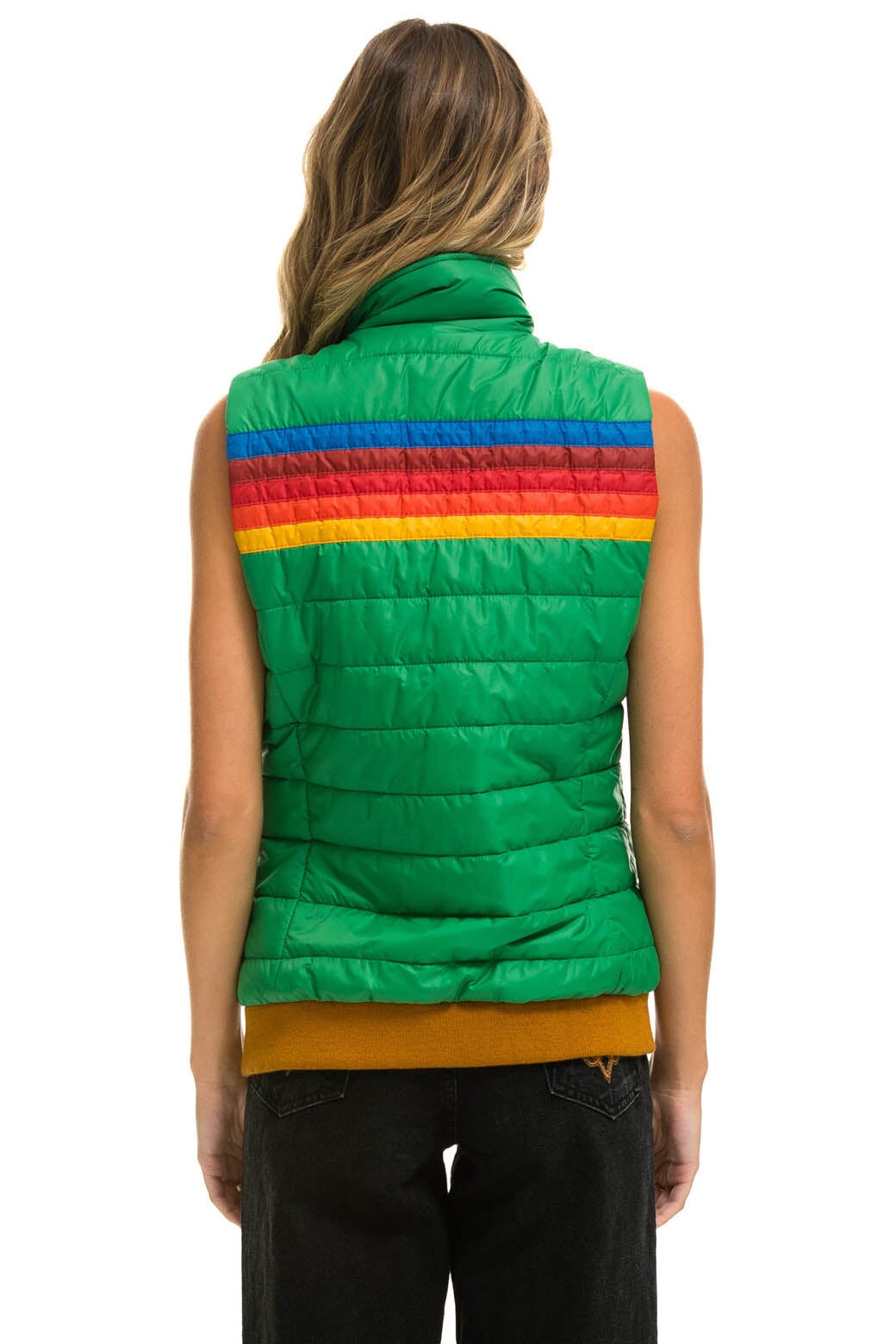 WOMEN'S 5 STRIPE VEST - AMAZON Women's Vest Aviator Nation 