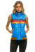 WOMEN'S 5 STRIPE VEST - GLOSSY BLUE CINA Vest Aviator Nation 