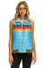 WOMEN'S 5 STRIPE VEST - GLOSSY SKY Vest Aviator Nation 