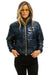 WOMEN'S BOLT LUXE APRES PUFFER JACKET - GLOSSY NAVY Jacket Aviator Nation 