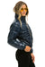 WOMEN'S BOLT LUXE APRES PUFFER JACKET - GLOSSY NAVY Jacket Aviator Nation 