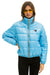 WOMEN'S BOLT LUXE APRES PUFFER JACKET - GLOSSY SKY Jacket Aviator Nation 