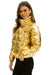 WOMEN'S BOLT LUXE APRES PUFFER JACKET - METALIC GOLD Jacket Aviator Nation 