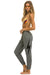 WOMEN'S BOLT SWEATPANTS - HEATHER GREY Aviator Nation 