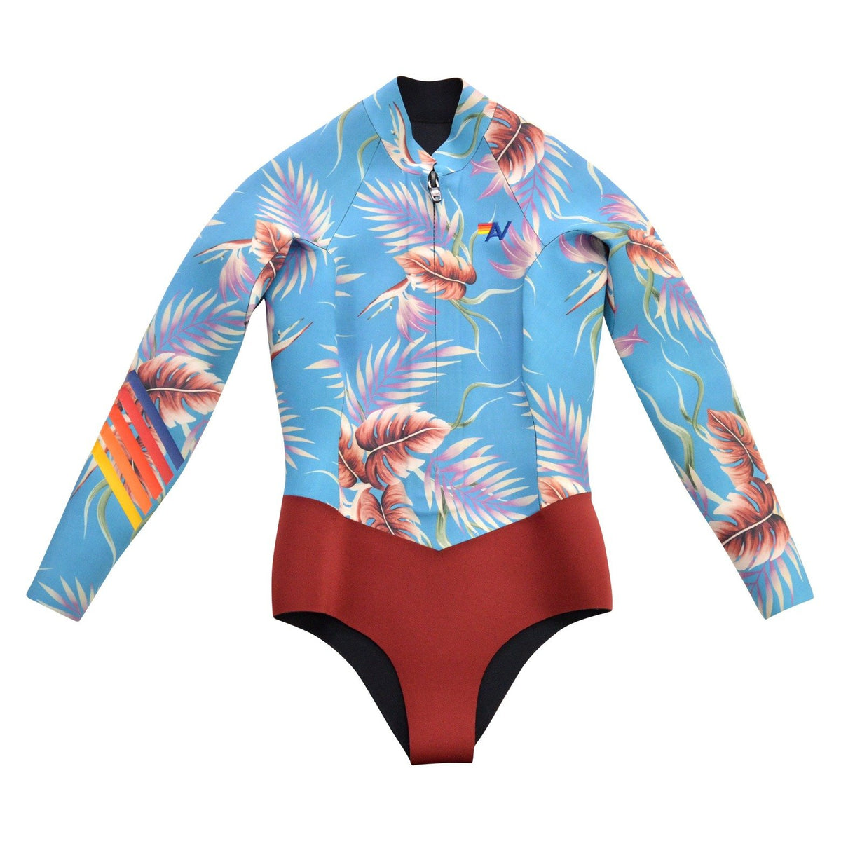 WOMEN&#39;S BRIEF WETSUIT - HANA // BURGUNDY Aviator Nation 