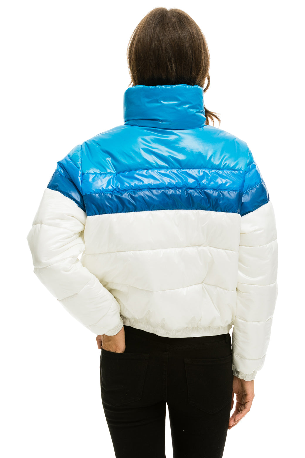 BOLT LUXE APRES PUFFER JACKET - GLOSSY WHITE
