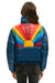 WOMEN'S SUNBURST APRES PUFFER JACKET - GLOSSY DEEP BLUE Jacket Aviator Nation 