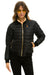 WOMEN'S SUNBURST JACKET - GLOSSY BLACK Jacket Aviator Nation 